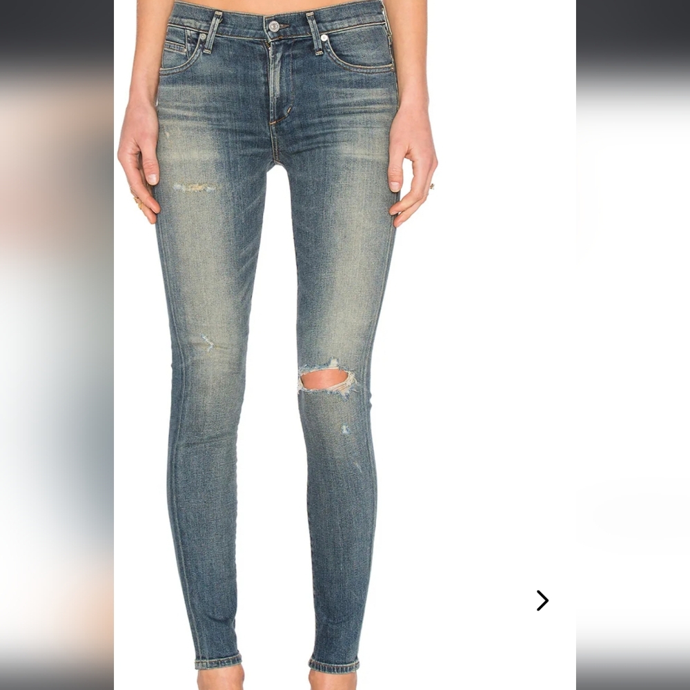 NWT Citizens Of Humanity Rocket Break Em In Jeans 30